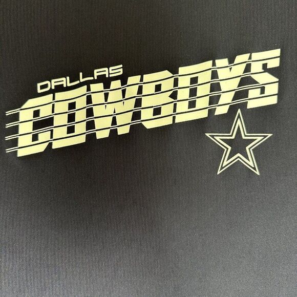 Dallas Cowboys NFL Shirt Boys XL Blue Authentic Short Sleeve Performance Kids - Picture 3 of 6